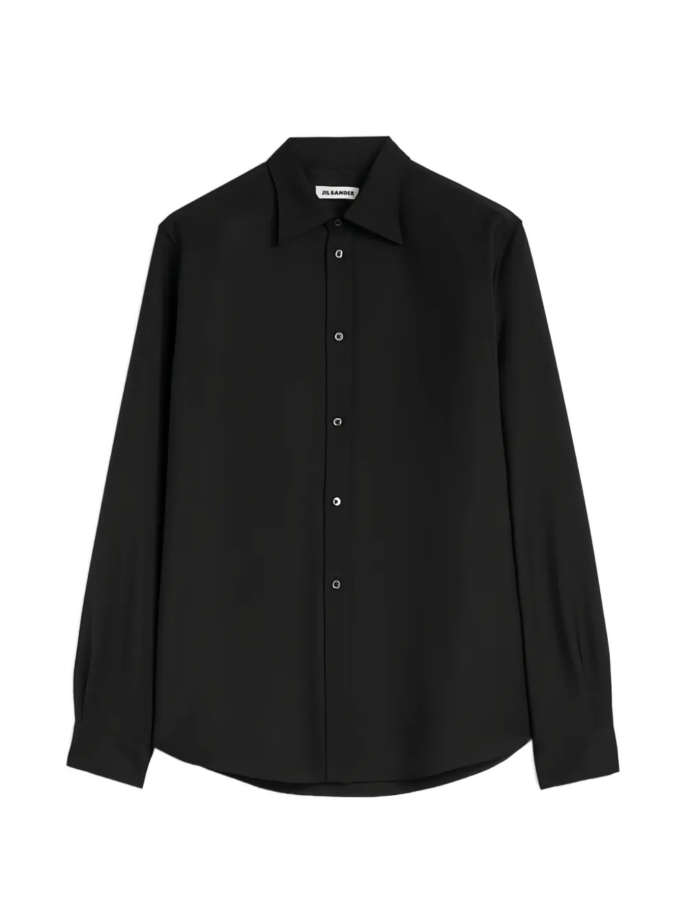 Jil Sander Overhemd met lange mouwen Zwart