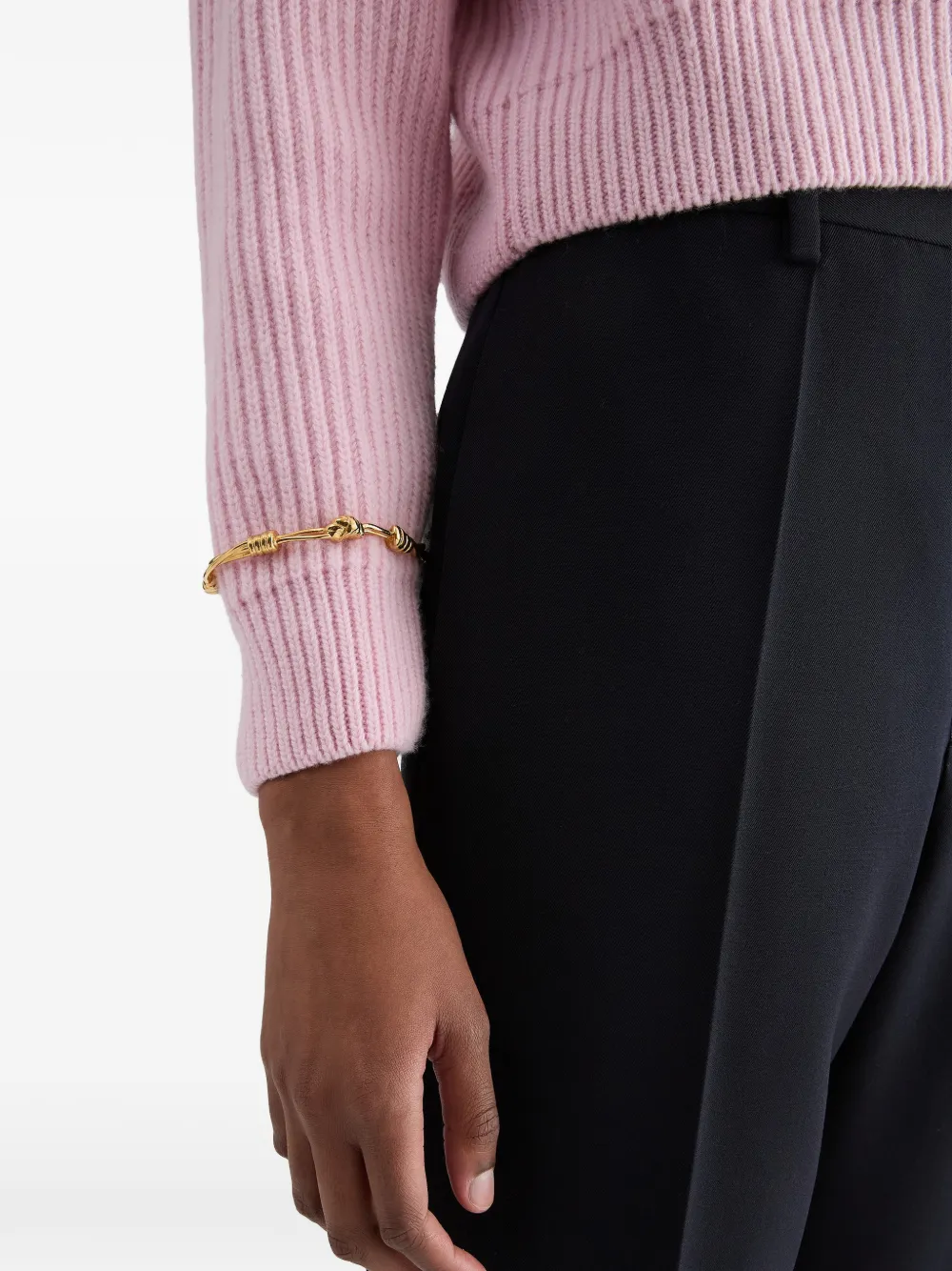 Jil Sander Tangle Bracelet | Yellow | FARFETCH