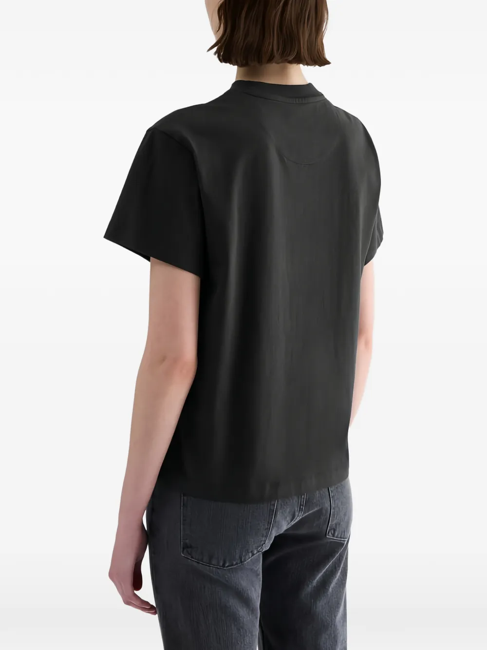 Jil Sander Drie T-shirts met korte mouwen Zwart