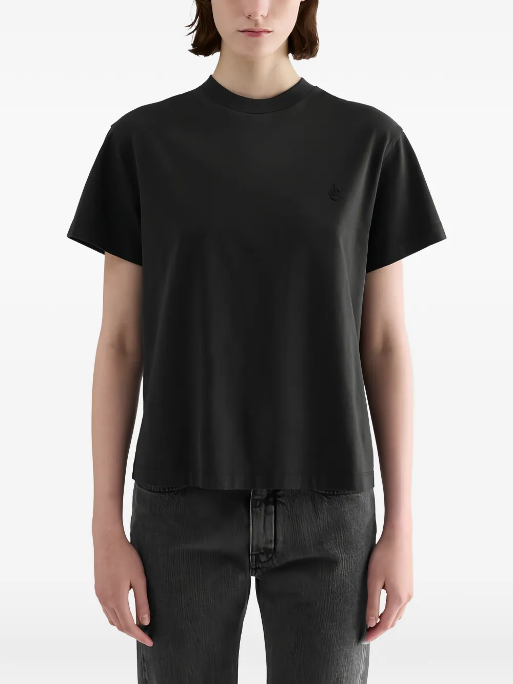 Jil Sander Drie T-shirts met korte mouwen Zwart