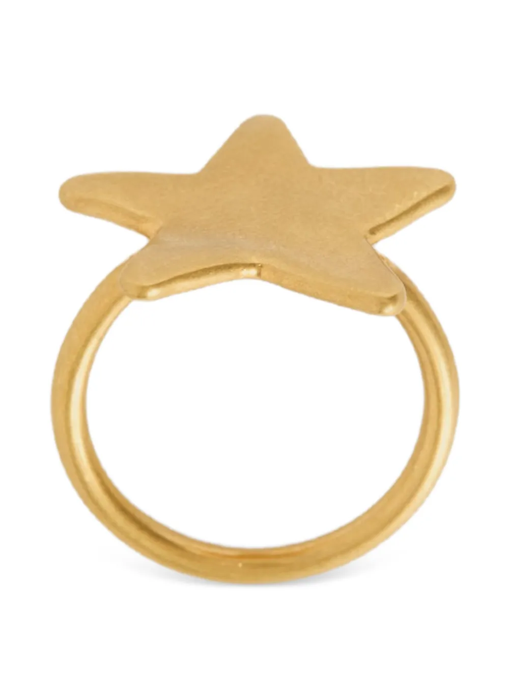 Jil Sander Anello con motivo stelle - Oro