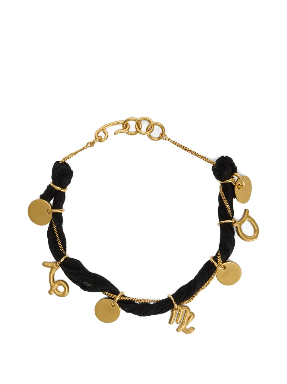 Jil Sander Zodiac bracelet - Nero