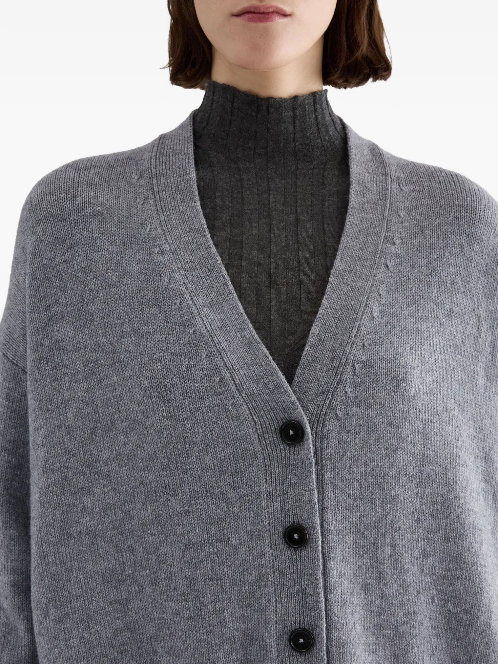 Jil Sander Kasjmier vest Grijs