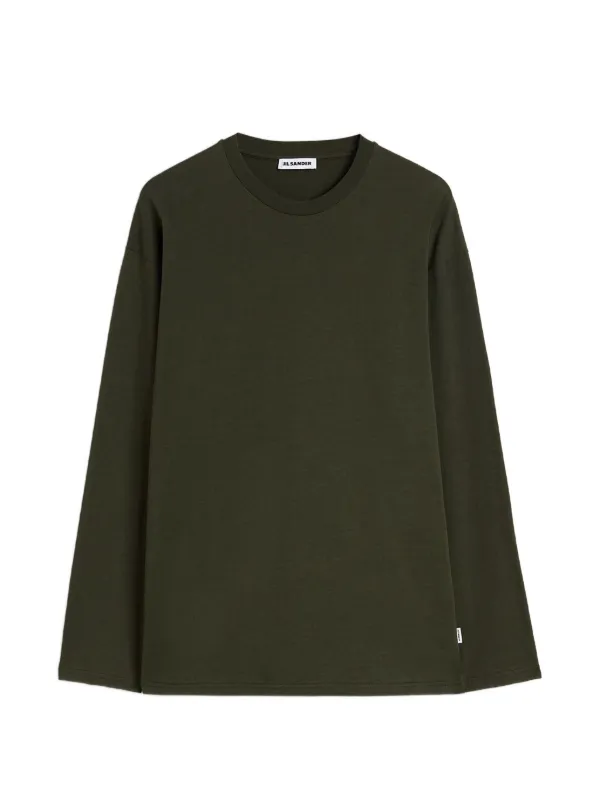 トップス JIL SANDER stretch long t-shirt 36202378_67942742_600.jpg