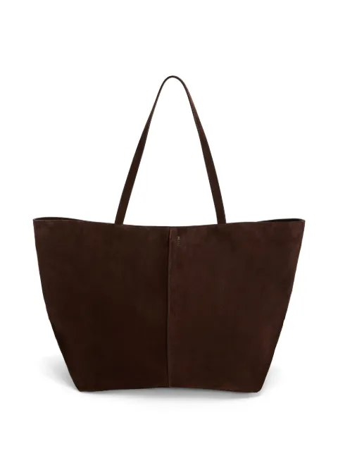 Jil Sander Linea piped suede tote bag