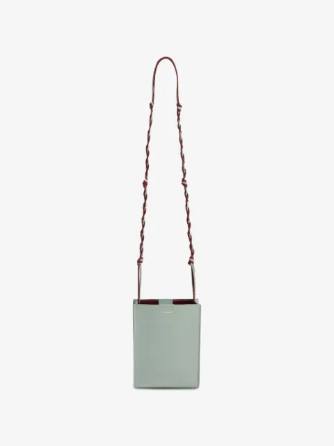 Jil Sander small Tangle leather shoulder bag
