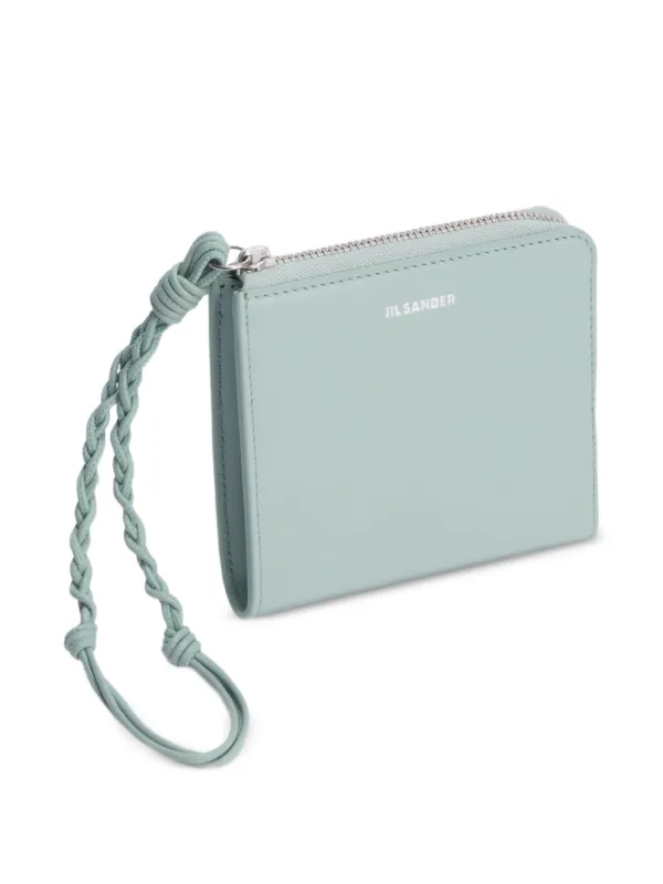 JIL SANDER TANGLE お財布　ブルー　カードホルダー Jil Sander Tangle Card Holder | Blue | FARFETCH