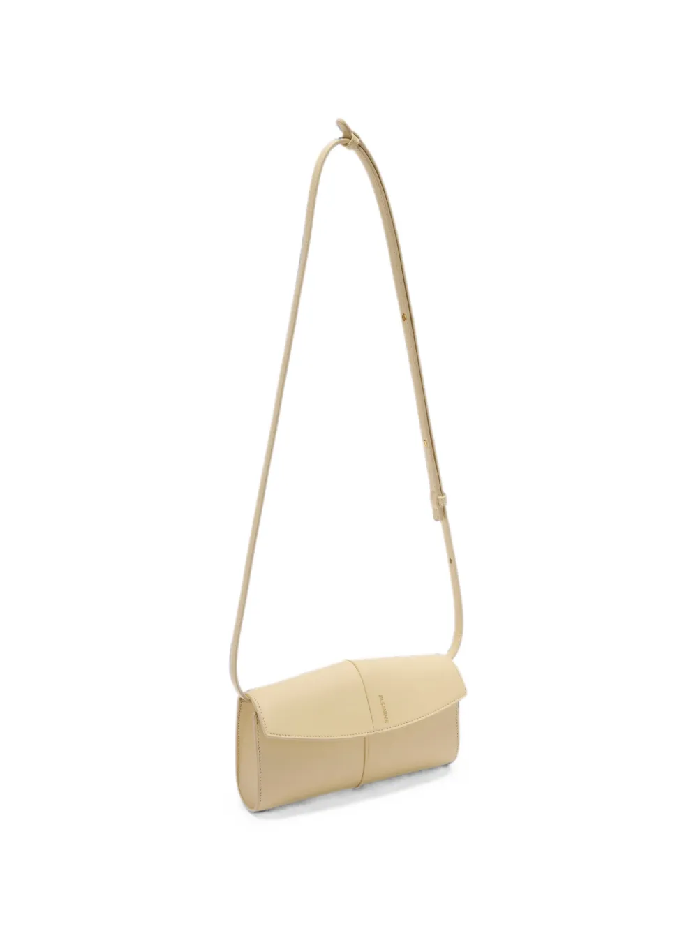 Jil Sander Linea portemonnee met band Beige