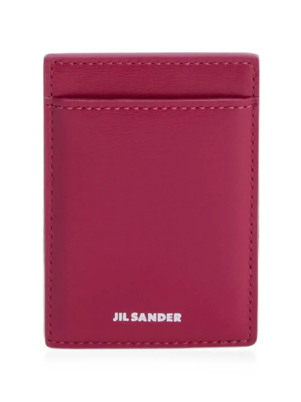 Jil Sander magnetic card holder - Rosa