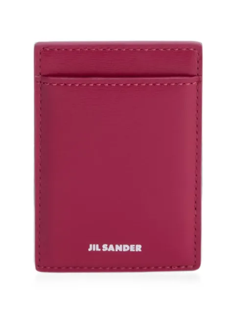 Jil Sander porte-cartes magnétique