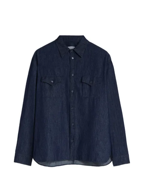 Jil Sander cotton chambray shirt