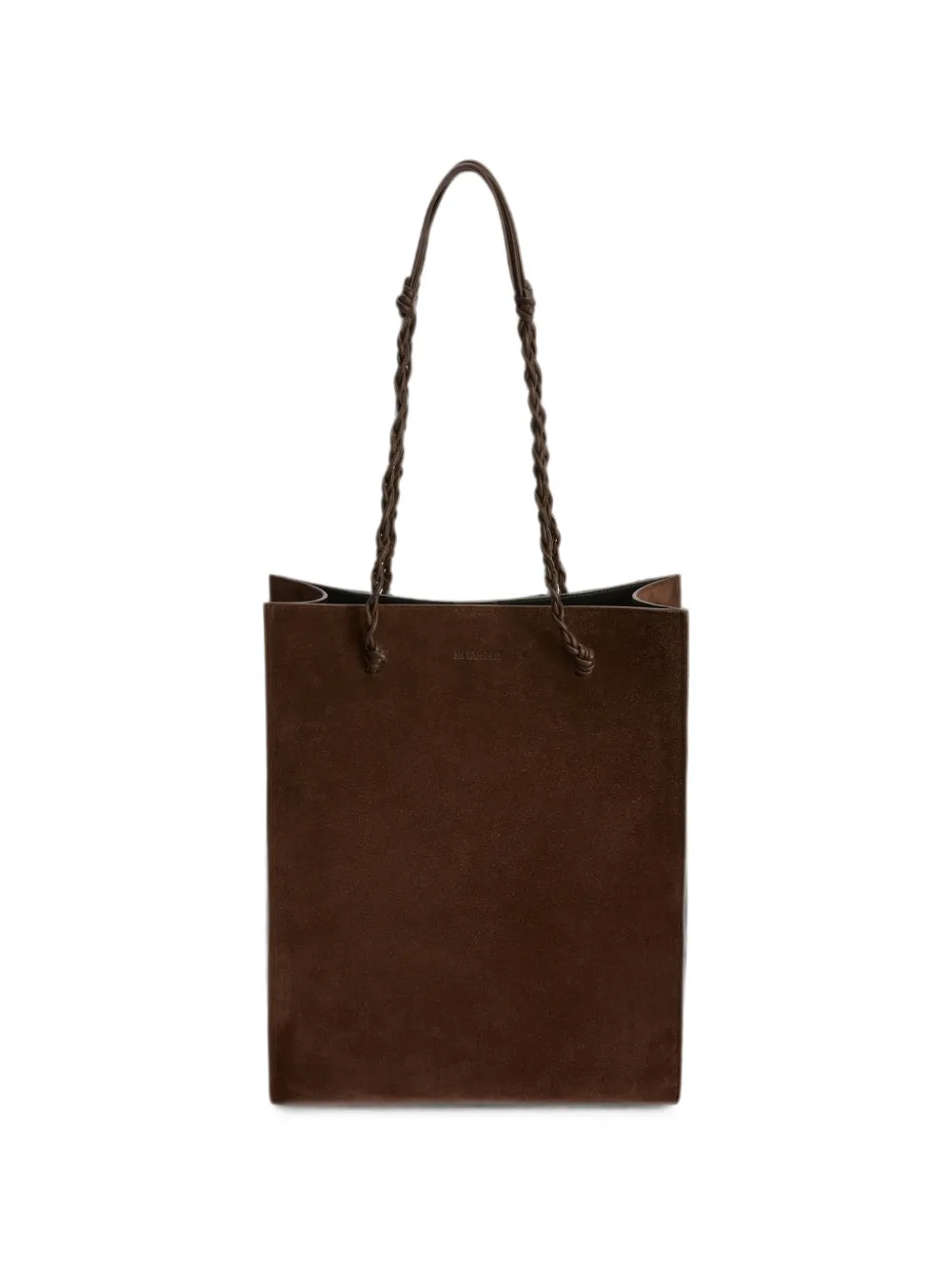 Jil Sander Borsa tote Tangle - Marrone
