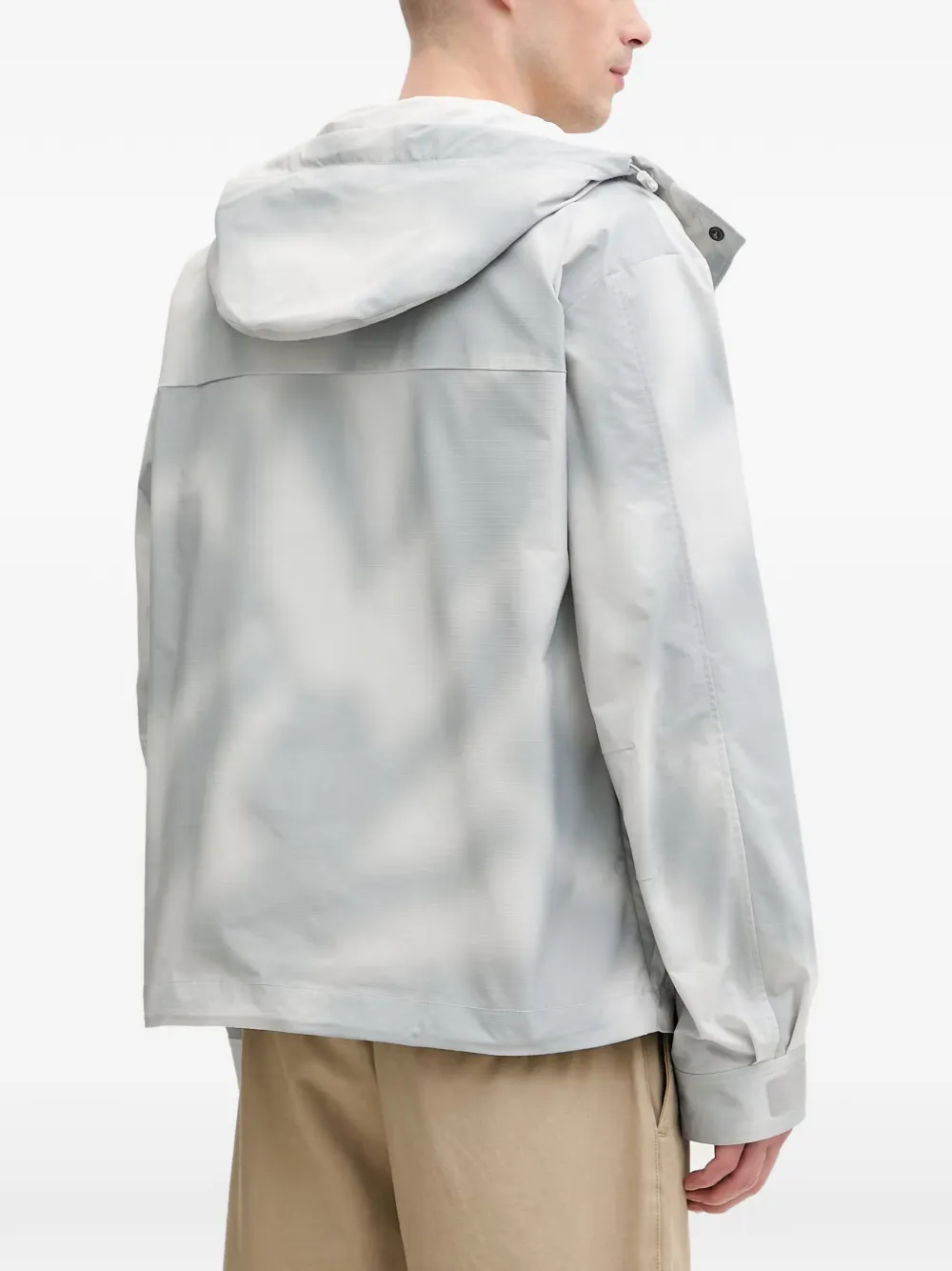 BOGNER FIRE+ICE Lior ripstop jack met capuchon Grijs