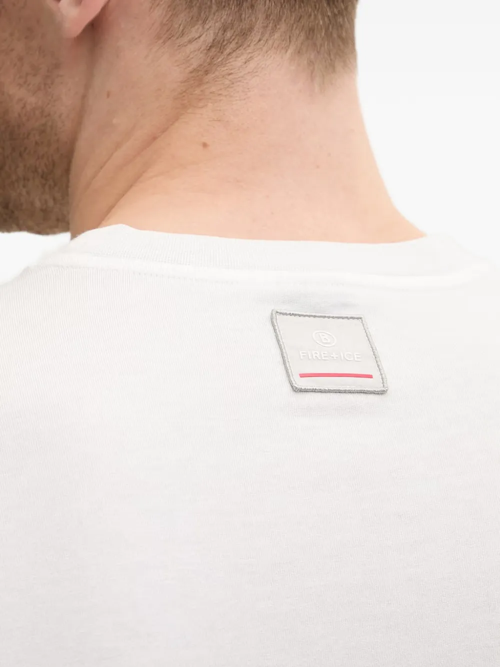 BOGNER FIRE+ICE T-shirt met logoprint Grijs