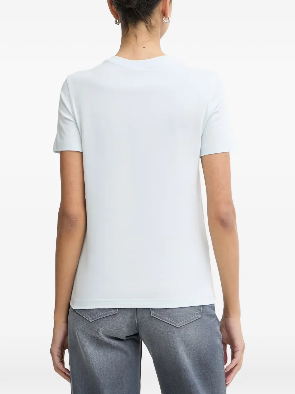 Diesel T-shirt met print Blauw