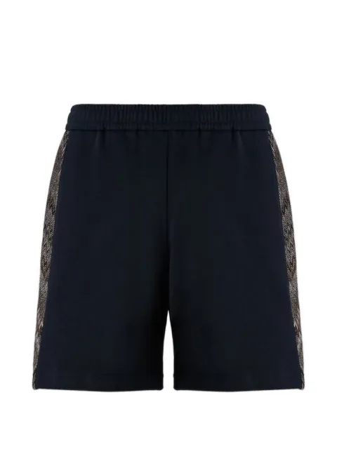 Missoni zigzag-insert track shorts
