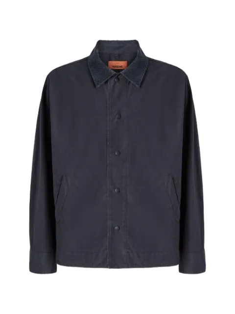 Missoni zigzag-collar overshirt 