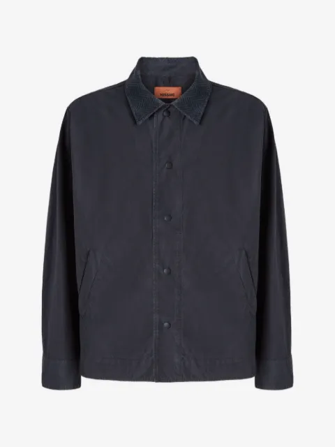 Missoni zigzag-collar overshirt 