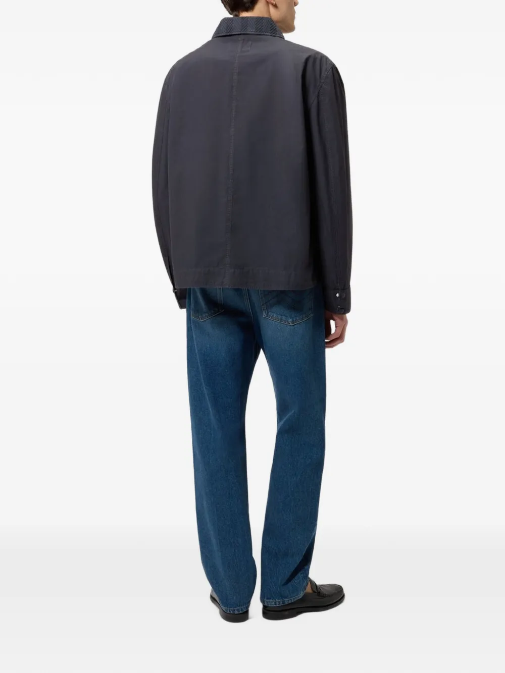 Missoni Shirtjack met zigzag-kraag Blauw