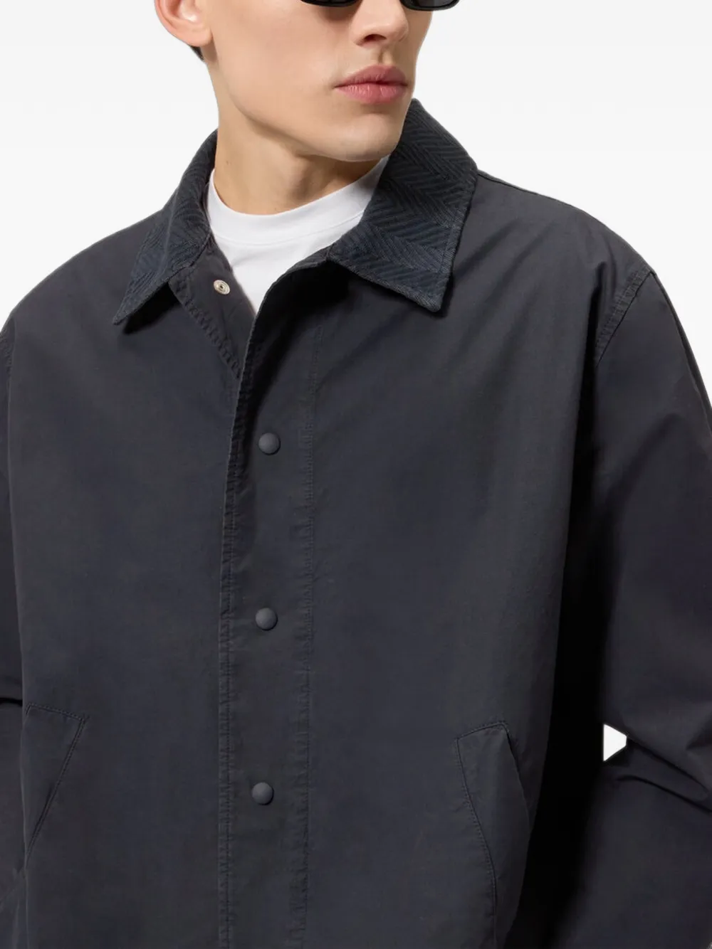 Missoni Shirtjack met zigzag-kraag Blauw