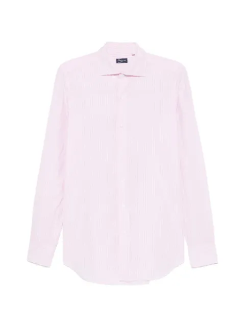 Finamore 1925 Napoli striped long-sleeve shirt
