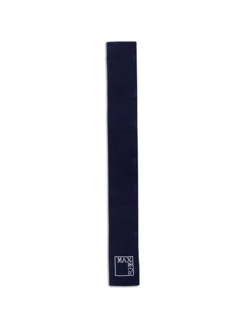 MAX&Co. Kids Sciarpa con logo - Blu