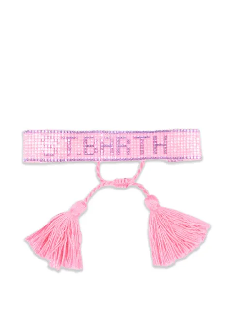 MC2 Saint Barth Kids pulseras con borlas y cuentas
