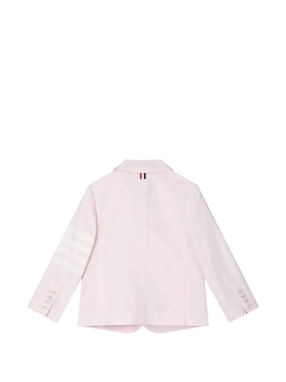 Thom Browne Kids 4-Bar oxford sportcoat Roze