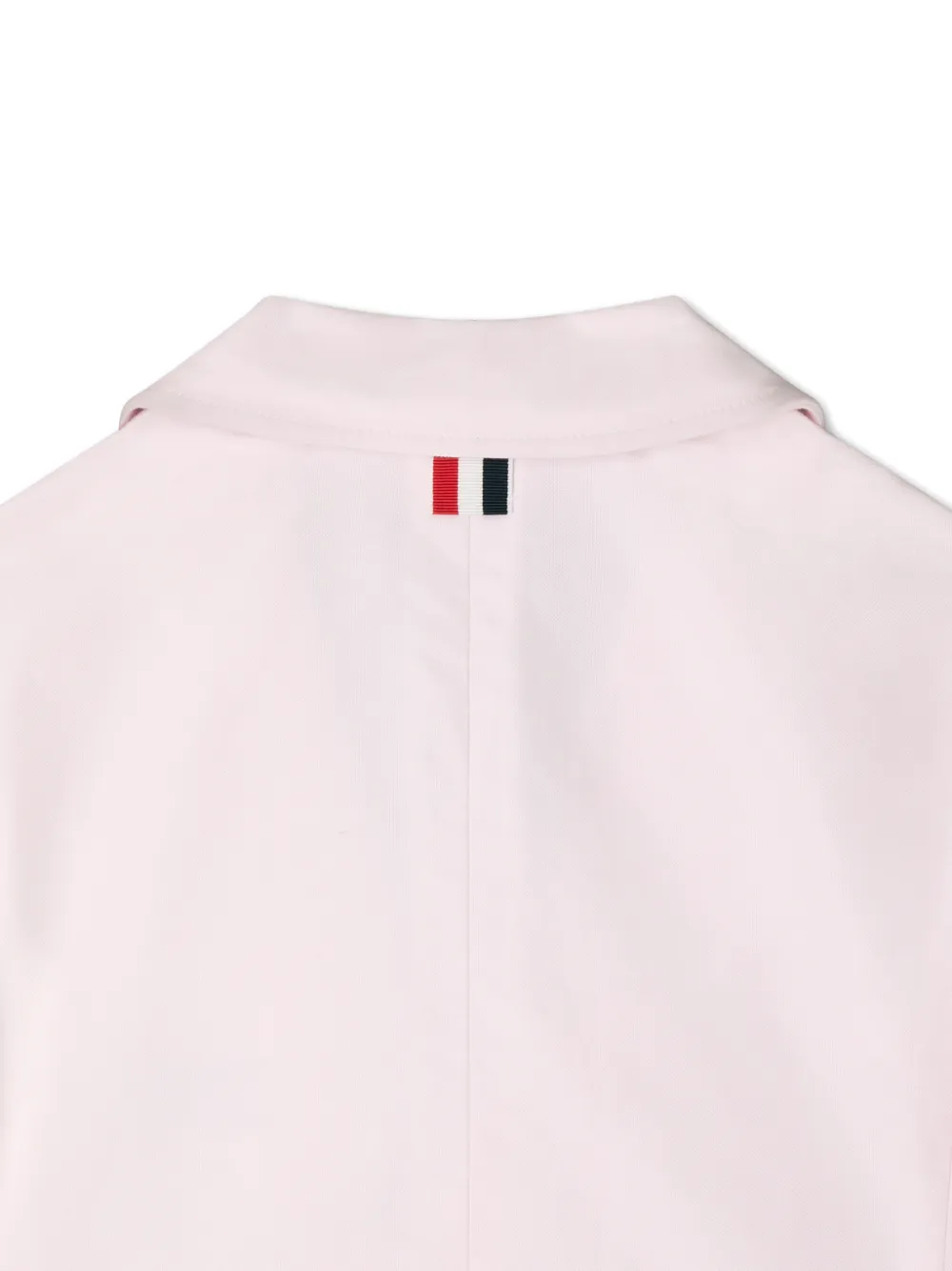 Thom Browne Kids 4-Bar oxford sportcoat Roze