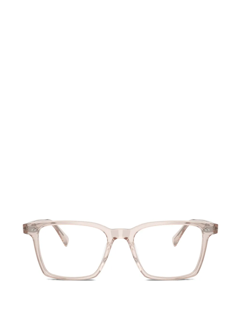 Oliver Peoples Maslow square-frame glasses - Toni neutri