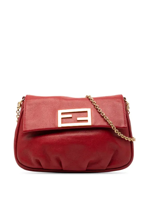 Fendi Pre-Owned 2000-2010 Leather Fendista Pochette crossbody bag
