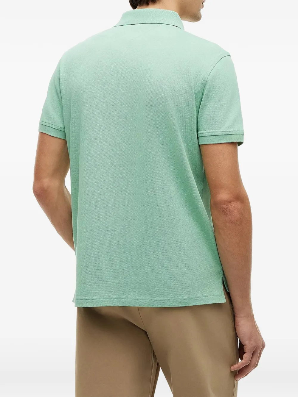 Tommy Hilfiger Poloshirt met geborduurd logo Groen