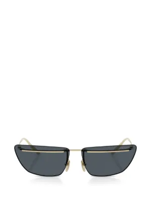 Prada Eyewear リムレス サングラス | シルバートーン | FARFETCH JP