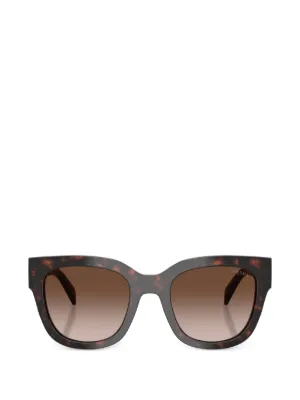 Prada Eyewear トータスシェル キャットアイ サングラス | ブラウン