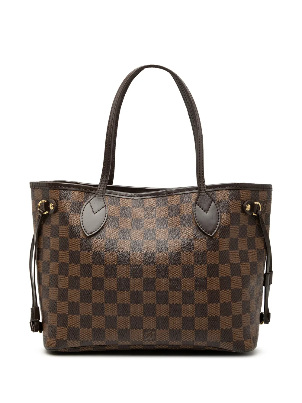 Louis Vuitton Pre-Owned 2008 Damier Ebene Neverfull PM tote bag - Braun