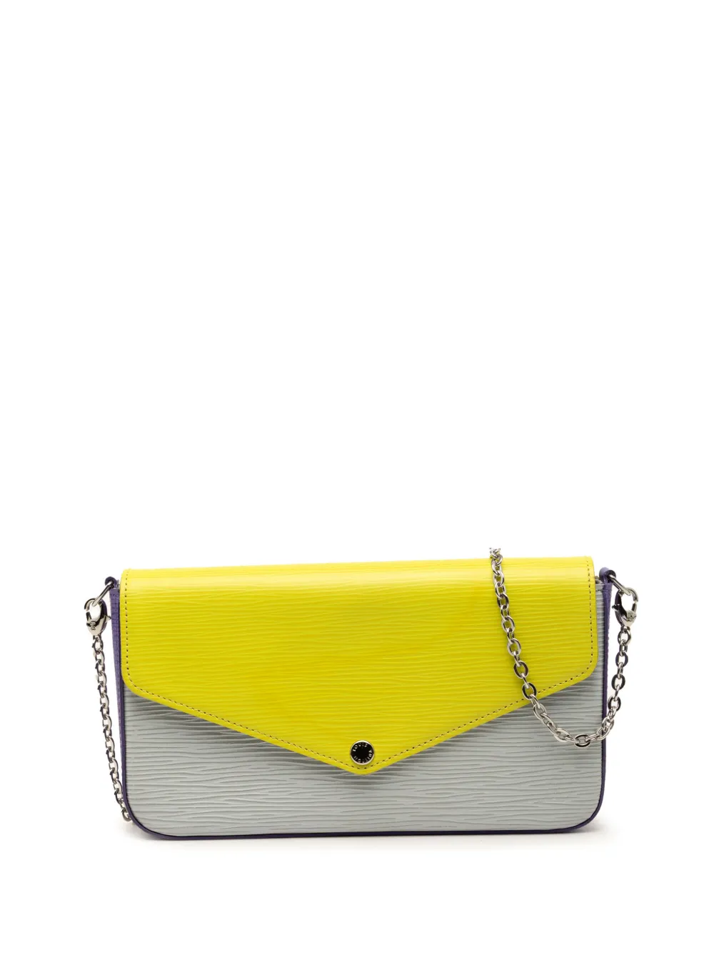 Louis Vuitton Pre-Owned 2016 Epi Tricolor Pochette Felicie crossbody bag - Giallo