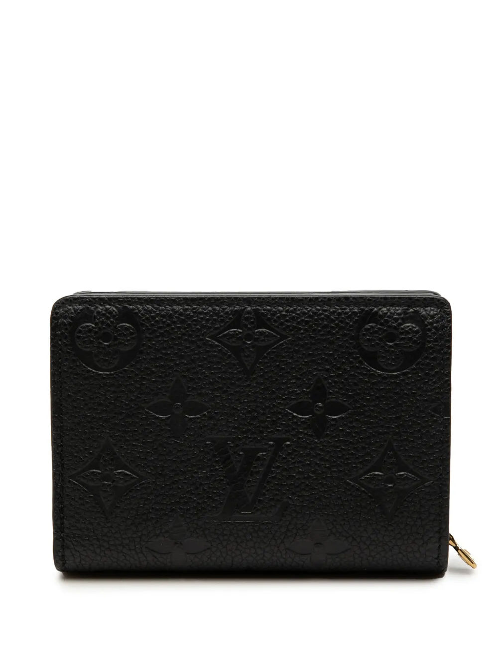 Louis Vuitton Pre-Owned 2021-2026 Monogram Empreinte Clea Wallet small wallets - Nero