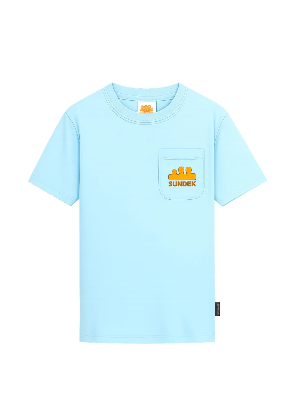 Sundek logo-print pocket T-shirt - Blu