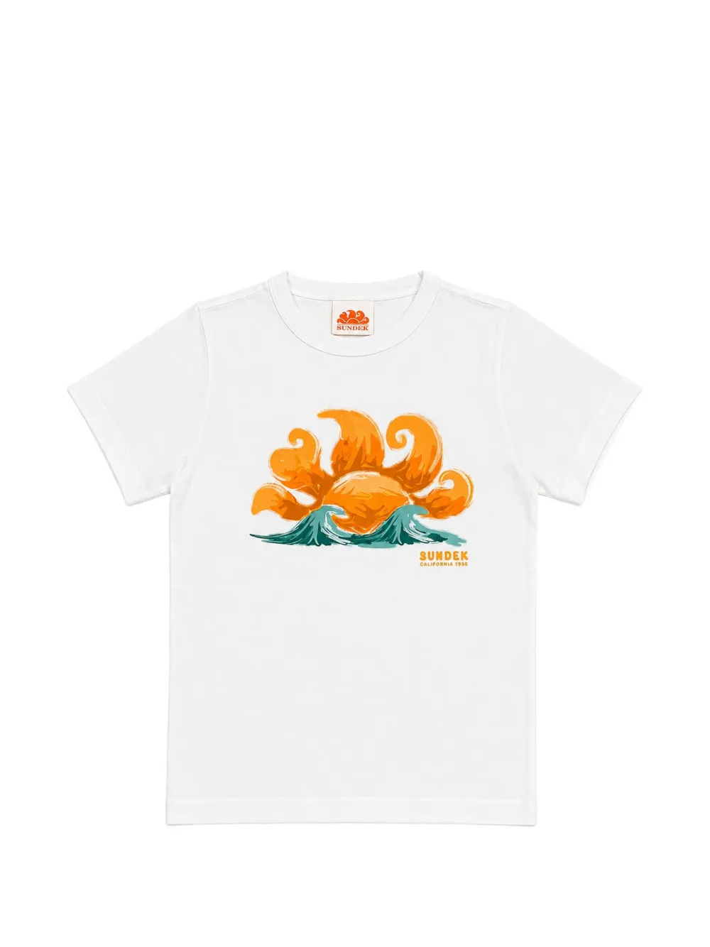 Sundek graphic-print T-shirt - Bianco