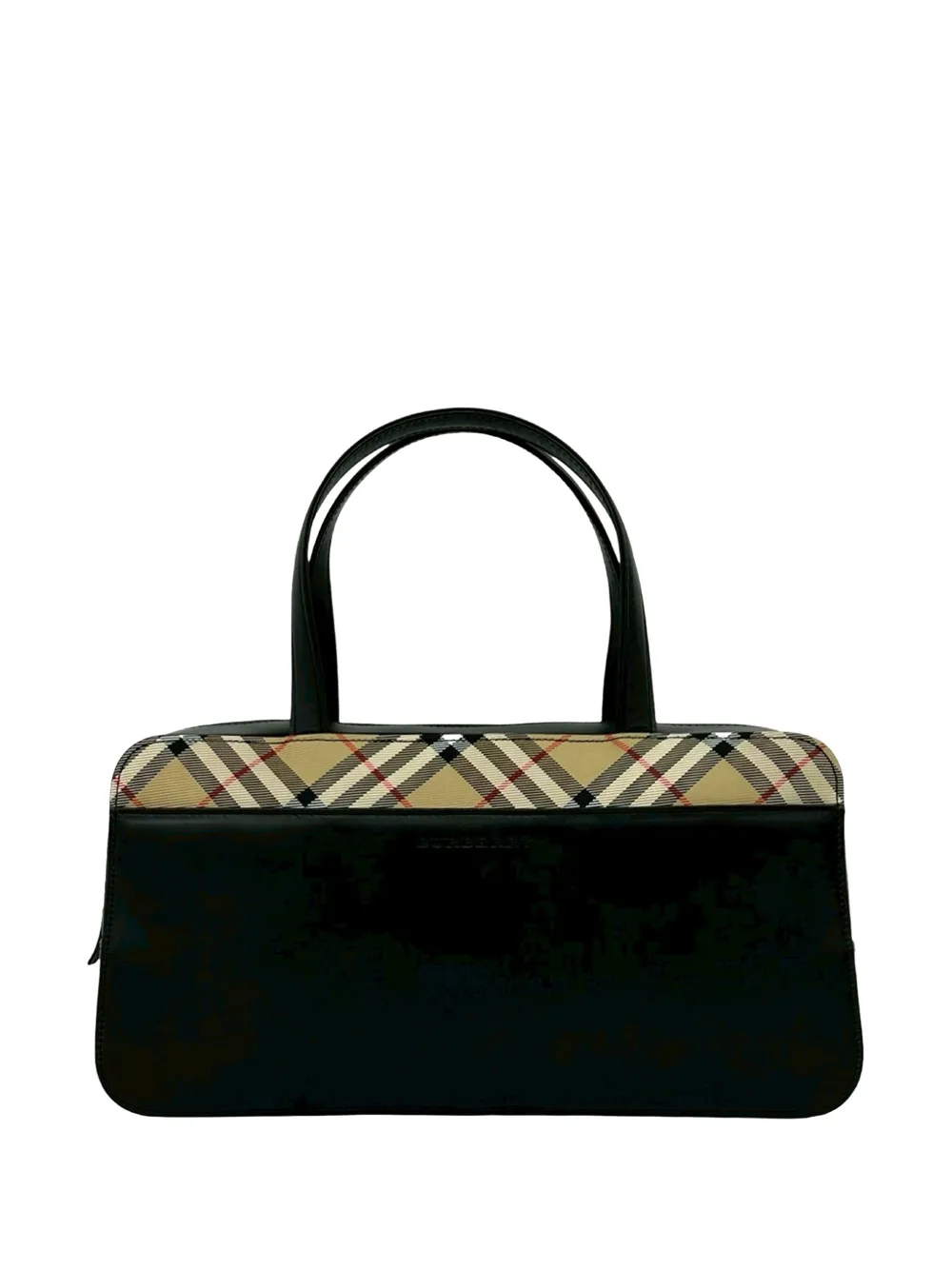 Burberry Pre-Owned 2000-2017 Nova Check handbag - Black