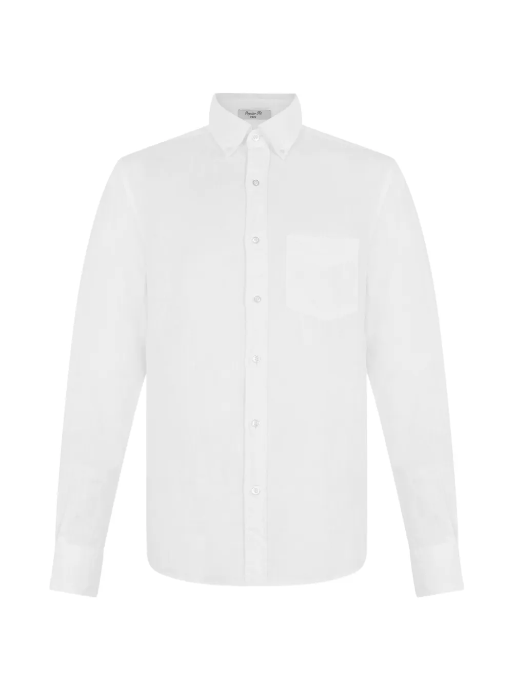 Gant long-sleeve linen shirt - Bianco