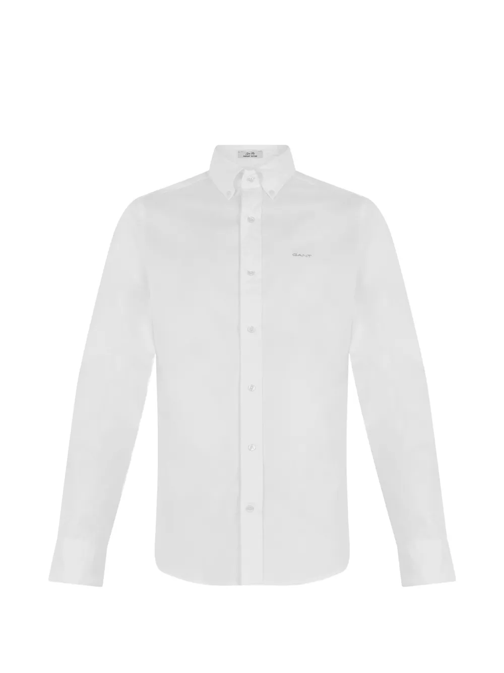 Gant long-sleeve cotton shirt - Bianco