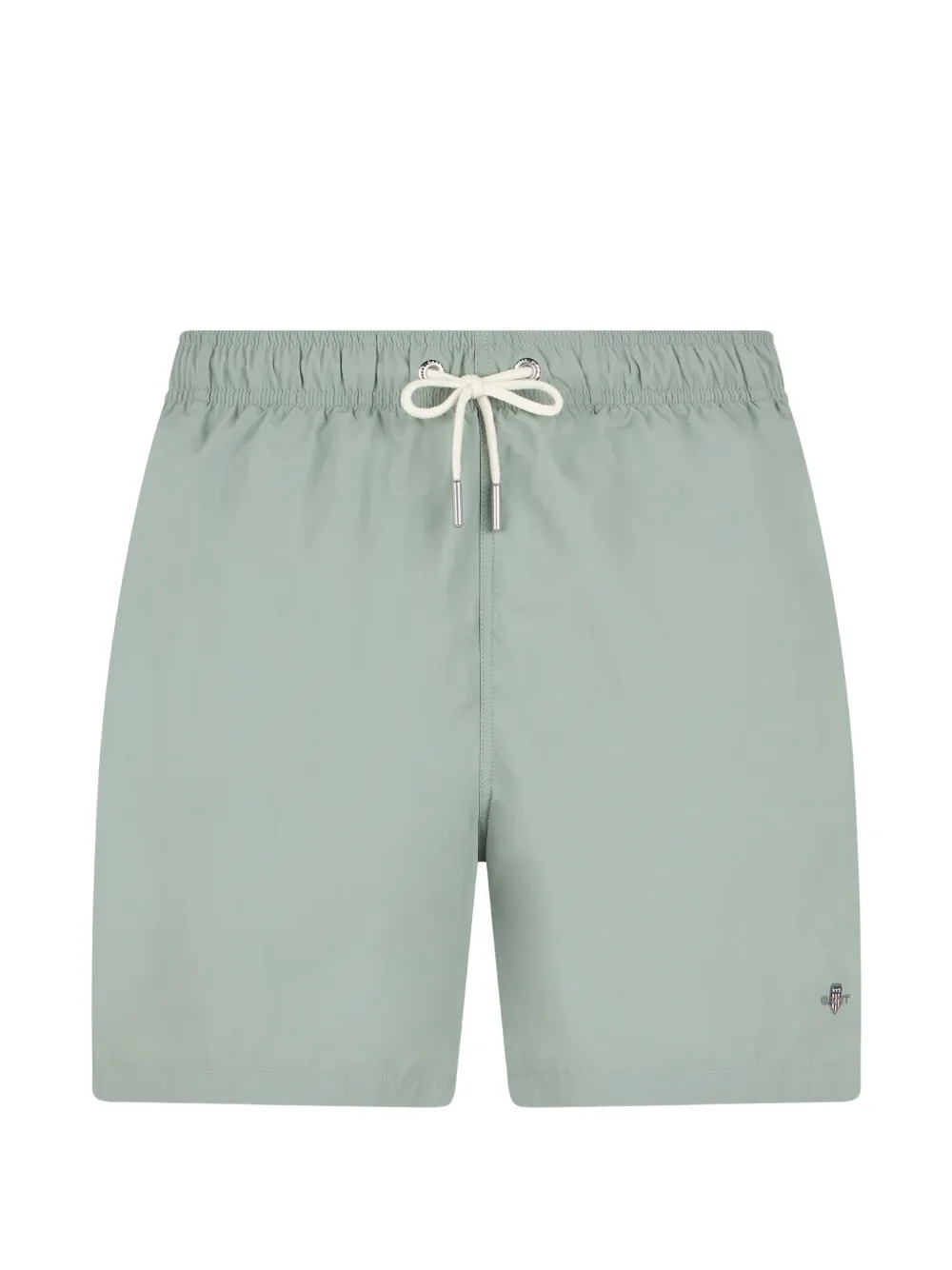 Gant drawstring-waist swimming shorts - Grigio