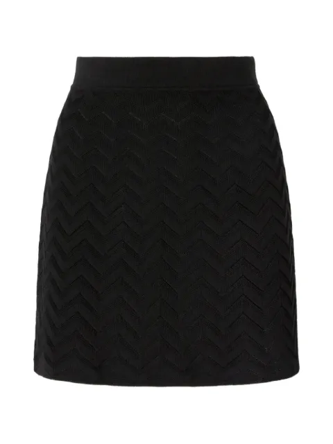 Missoni — chevron-knit mini skirt