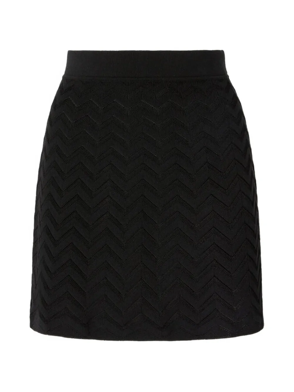 Missoni Mini-rok met chevron streep Zwart