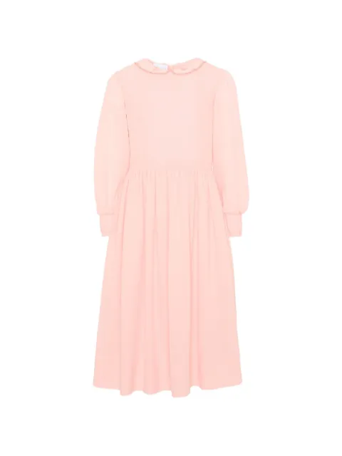 Gucci Kids Peter Pan-collar long-sleeve dress