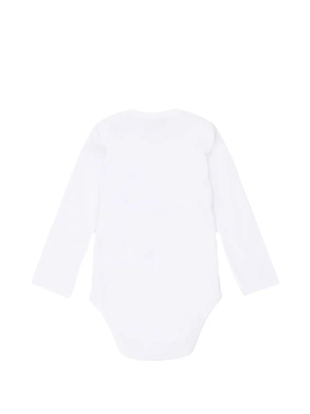Diesel Kids Romper met logoprint en strikdetail Wit
