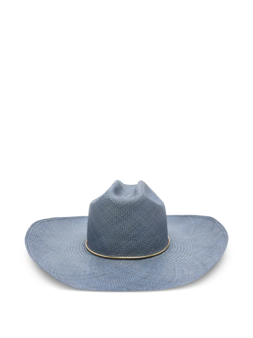 Van Palma Diego cowboyhoed met kralen Blauw
