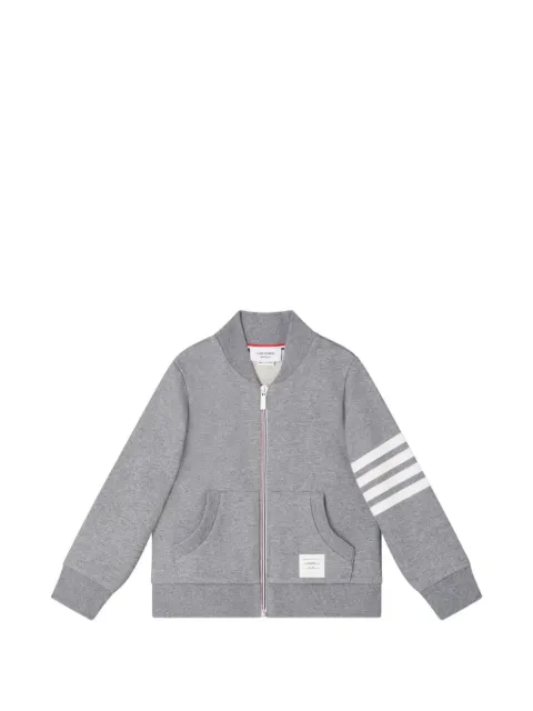 Thom Browne Kids 4-Bar bomber jacket