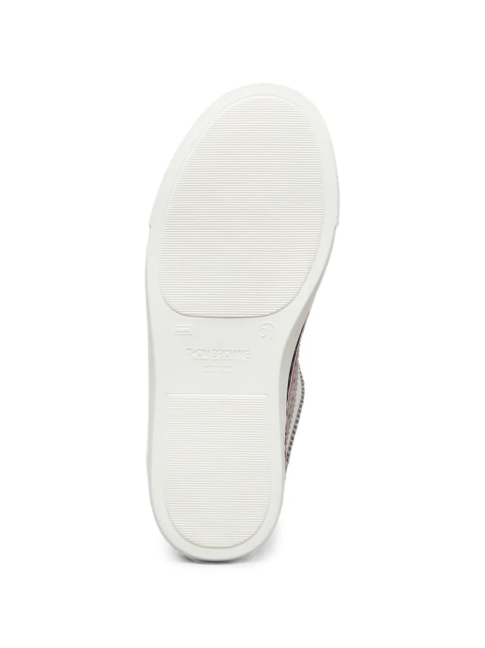 Thom Browne Kids Longwing suède sneakers Grijs